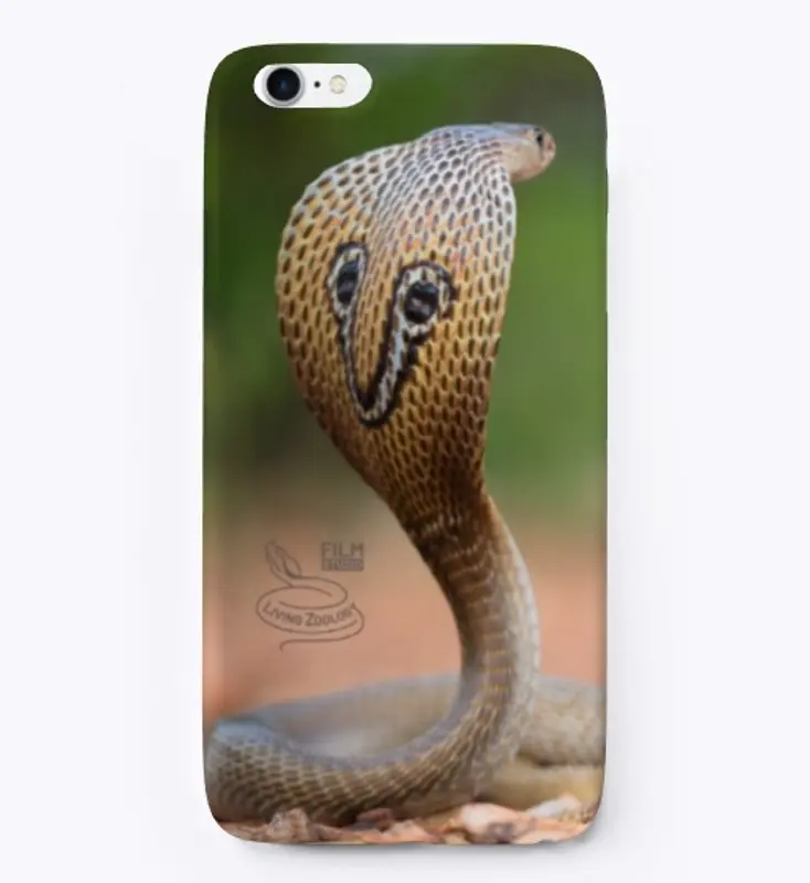 Cobra Living Zoology iPhone case